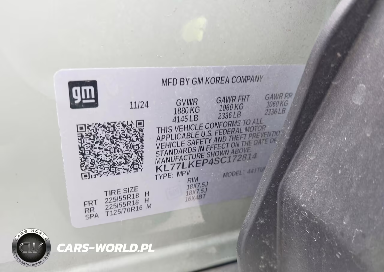 2025 Chevrolet Trax Fwd Activ VIN:KL77LKEP4SC172814 - 9