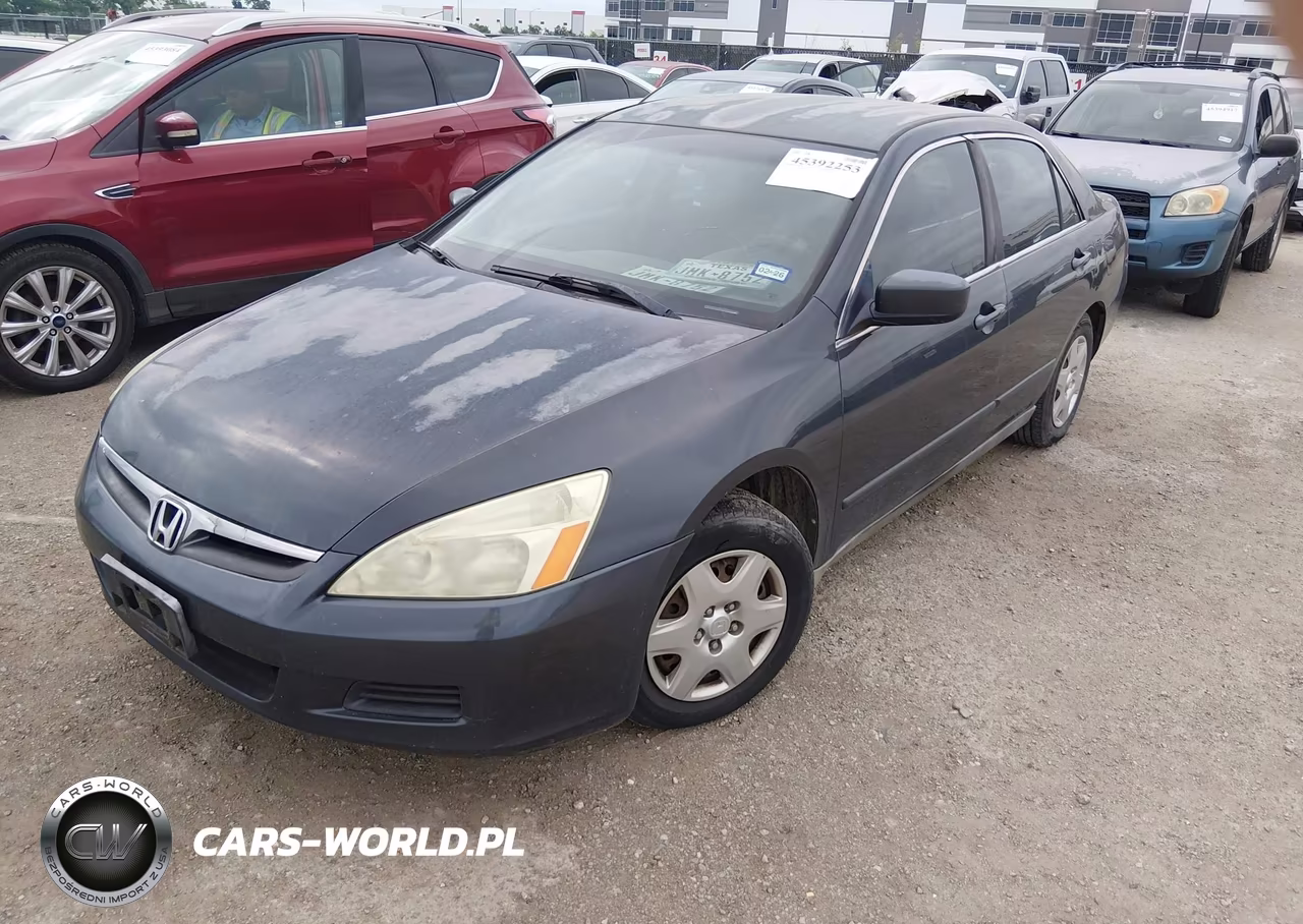 2007 Honda Accord 2.4 Lx VIN:3HGCM56417G711772 - 2