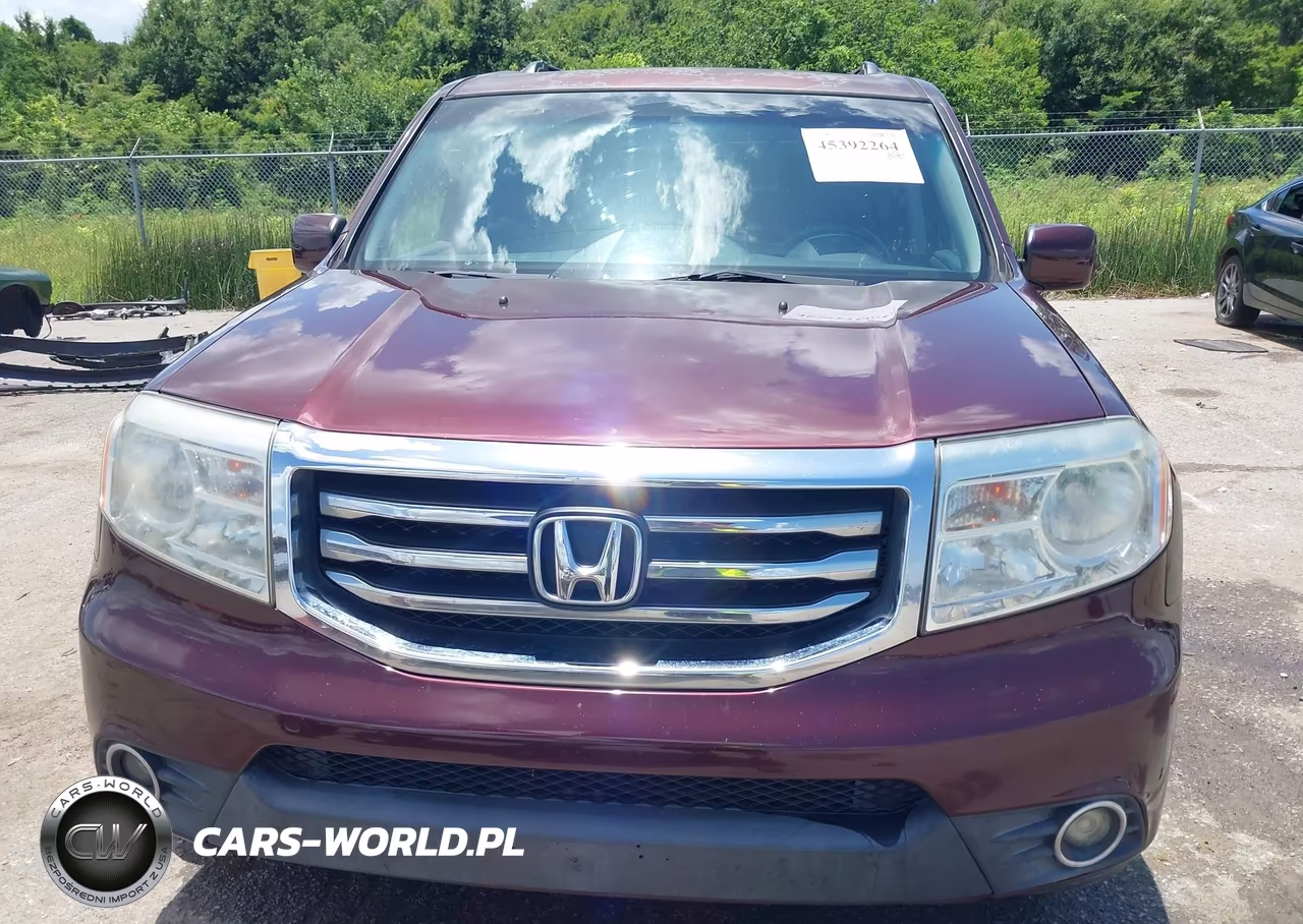 2012 Honda Pilot Ex-L VIN:5FNYF3H55CB038025 - 12