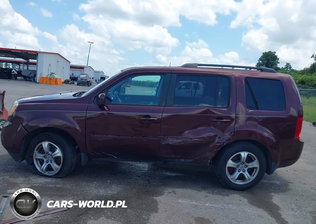 2012 Honda Pilot Ex-L VIN:5FNYF3H55CB038025 - 14