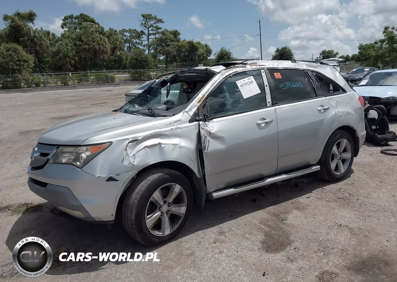 2008 Acura Mdx Technology Package VIN:2HNYD28468H510834 - 2