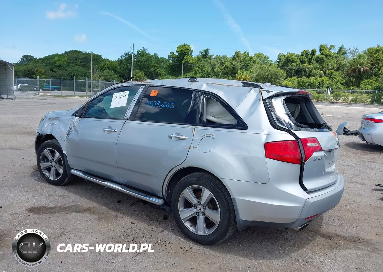 2008 Acura Mdx Technology Package VIN:2HNYD28468H510834 - 3