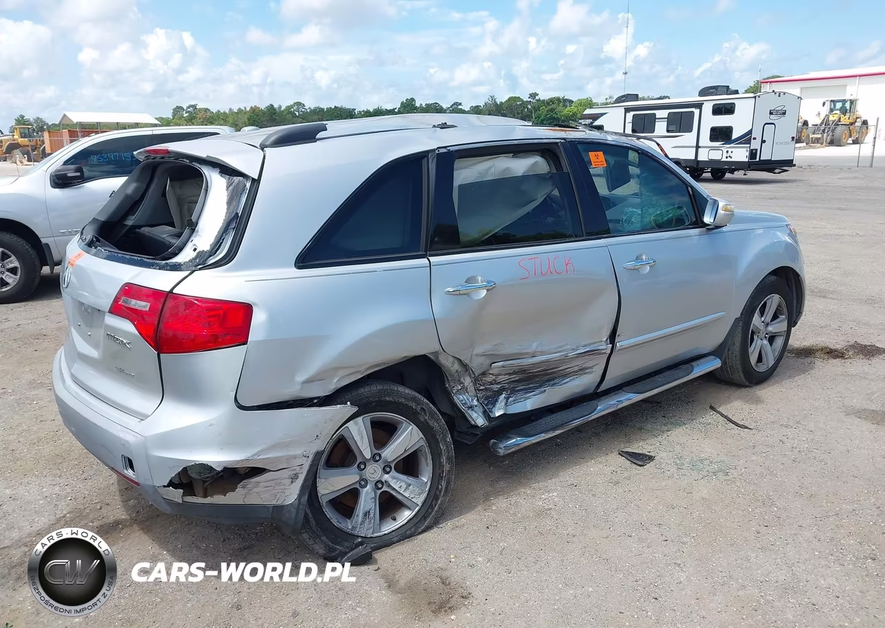 2008 Acura Mdx Technology Package VIN:2HNYD28468H510834 - 4