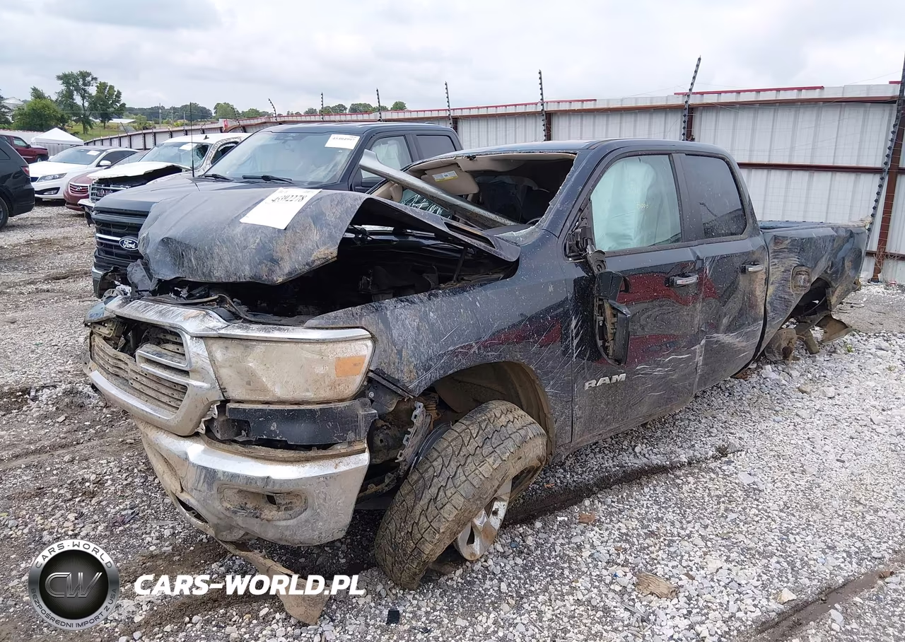 2020 Ram 1500 Big Horn 4X4 6'4 Box VIN:1C6SRFBT2LN136735 - 2