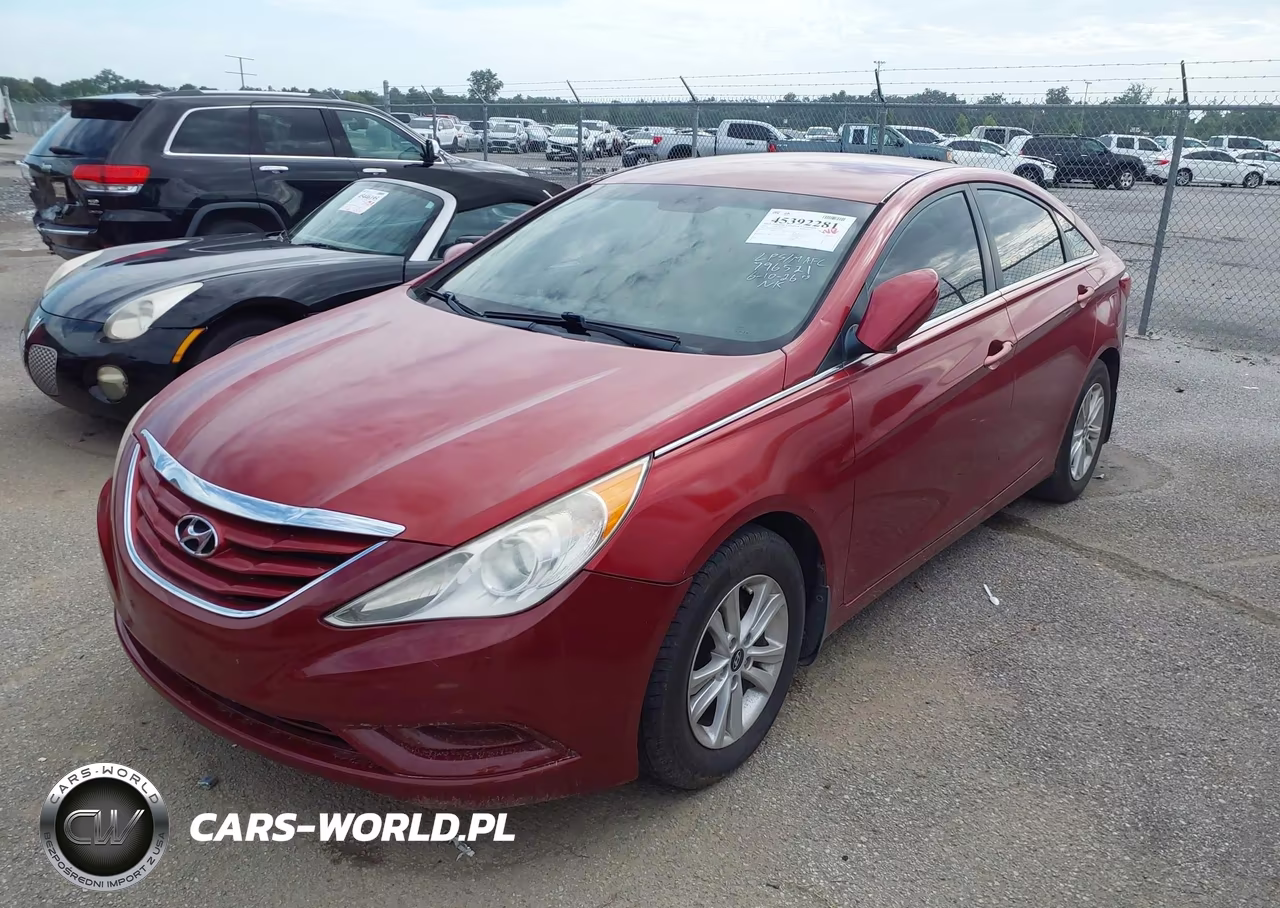 2013 Hyundai Sonata Gls VIN:5NPEB4AC4DH796521 - 2
