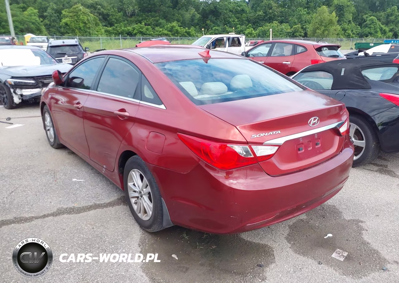 2013 Hyundai Sonata Gls VIN:5NPEB4AC4DH796521 - 3