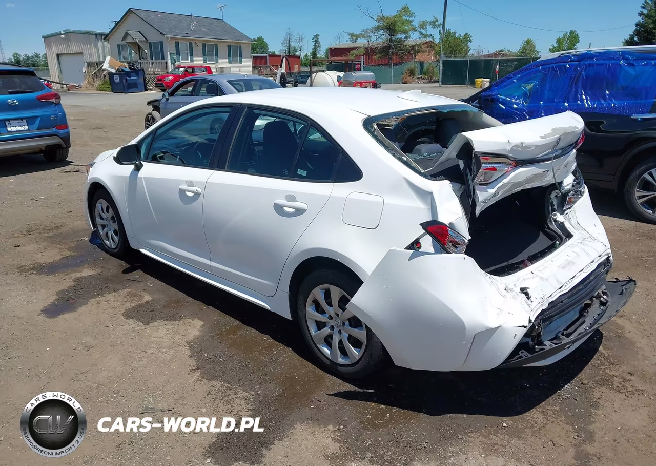 2021 Toyota Corolla Le VIN:5YFEPMAE9MP201331 - 3
