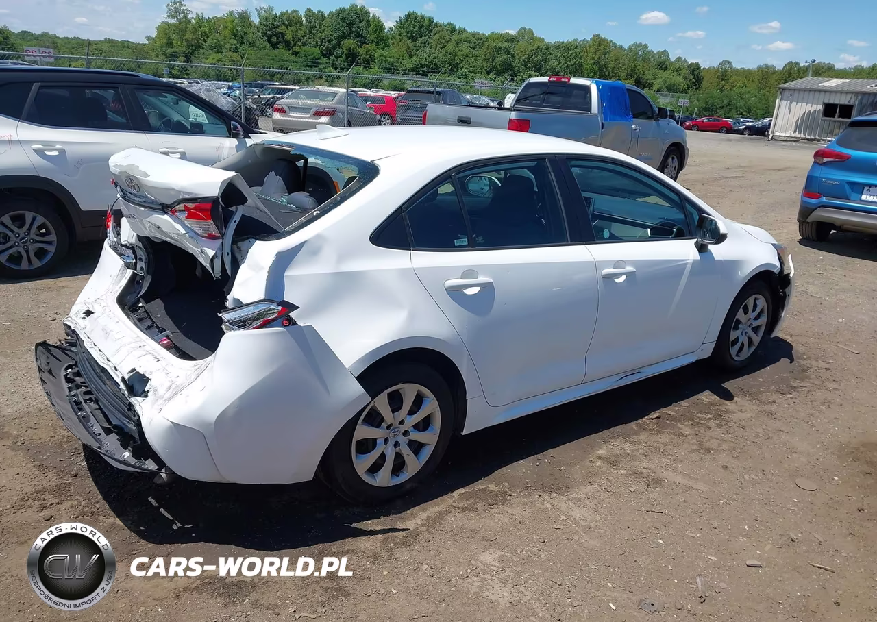 2021 Toyota Corolla Le VIN:5YFEPMAE9MP201331 - 4