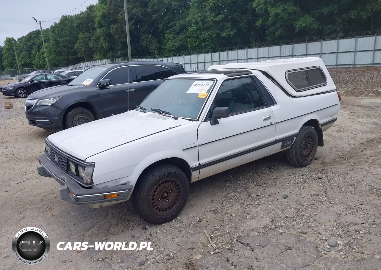 1985 Subaru Brat Gl VIN:JF2AT53B8FE504086 - 2