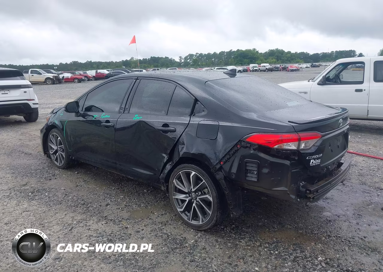2022 Toyota Corolla Se VIN:5YFS4MCEXNP107260 - 3