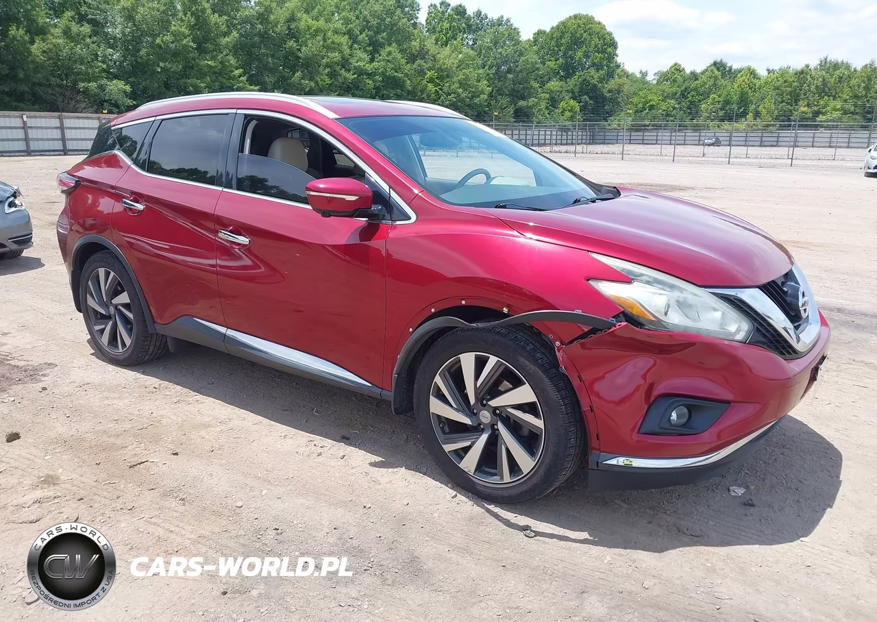 2015 Nissan Murano Platinum-S-Sl-Sv – zdjęcie 1 z 16