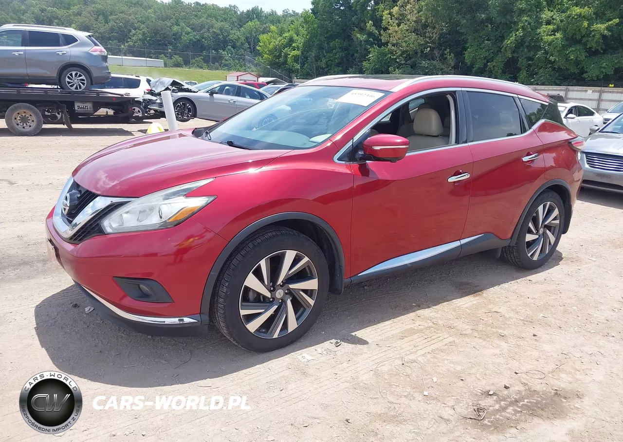 2015 Nissan Murano Platinum-S-Sl-Sv VIN:5N1AZ2MH7FN284014 - 2