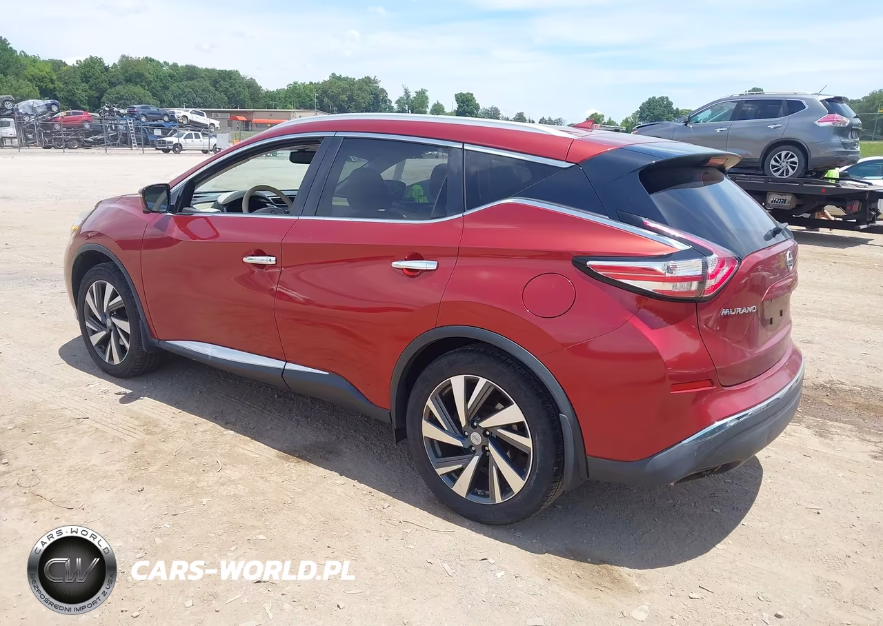 2015 Nissan Murano Platinum-S-Sl-Sv VIN:5N1AZ2MH7FN284014 - 3