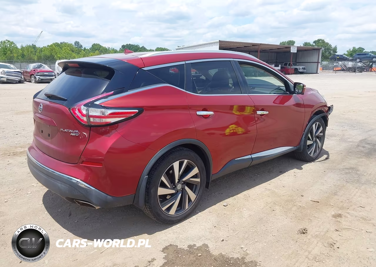 2015 Nissan Murano Platinum-S-Sl-Sv VIN:5N1AZ2MH7FN284014 - 4