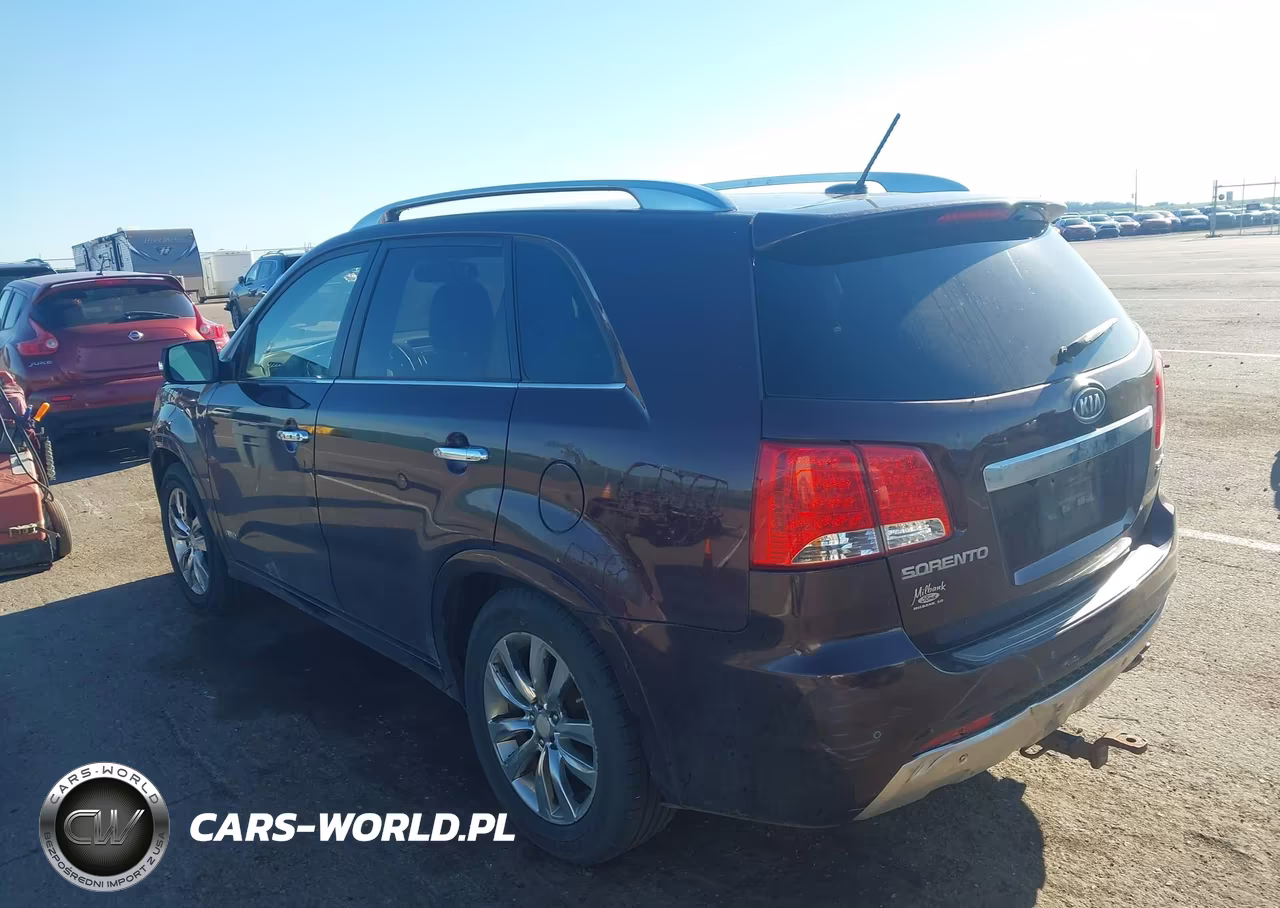 2012 Kia Sorento Sx V6 VIN:5XYKWDA21CG286373 - 3