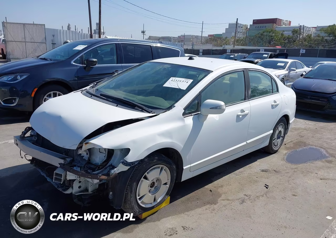 2007 Honda Civic Hybrid VIN:JHMFA36297S017183 - 2