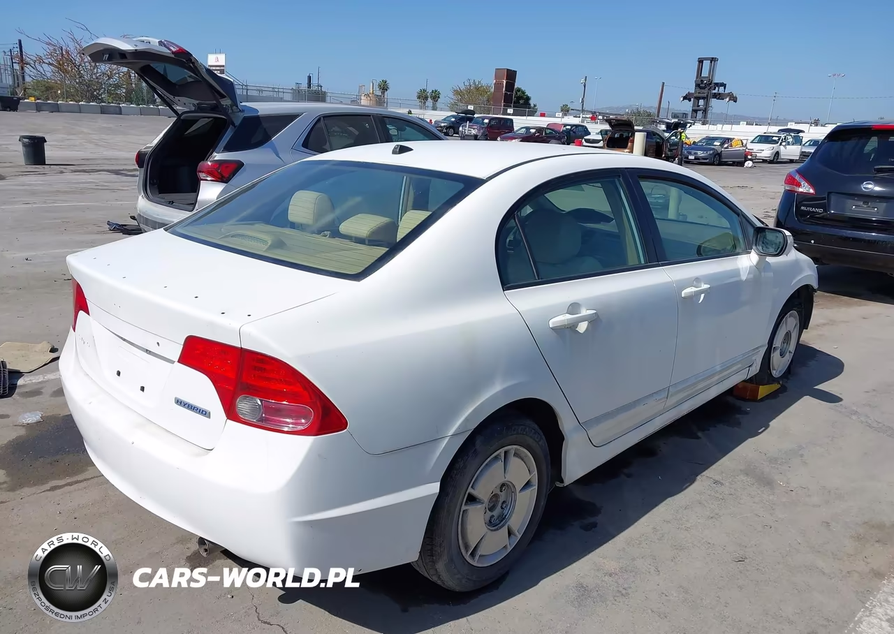 2007 Honda Civic Hybrid VIN:JHMFA36297S017183 - 4