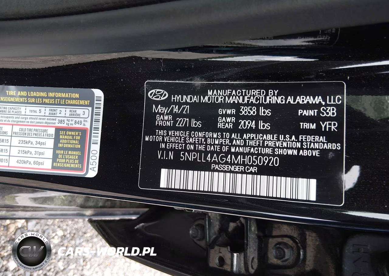 2021 Hyundai Elantra Se VIN:5NPLL4AG4MH050920 - 9