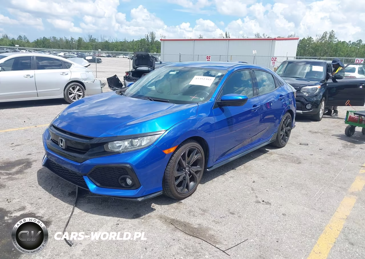 2018 Honda Civic Sport VIN:SHHFK7G49JU205145 - 2