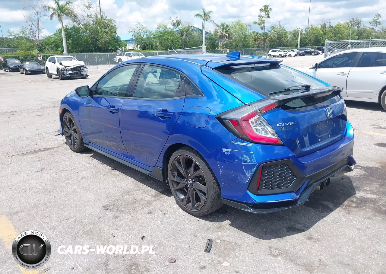 2018 Honda Civic Sport VIN:SHHFK7G49JU205145 - 3