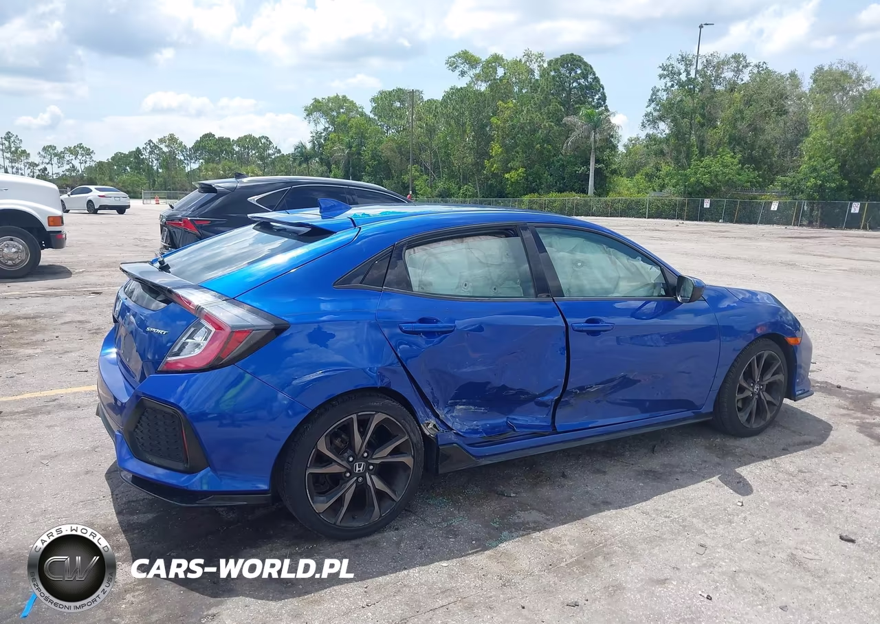 2018 Honda Civic Sport VIN:SHHFK7G49JU205145 - 6