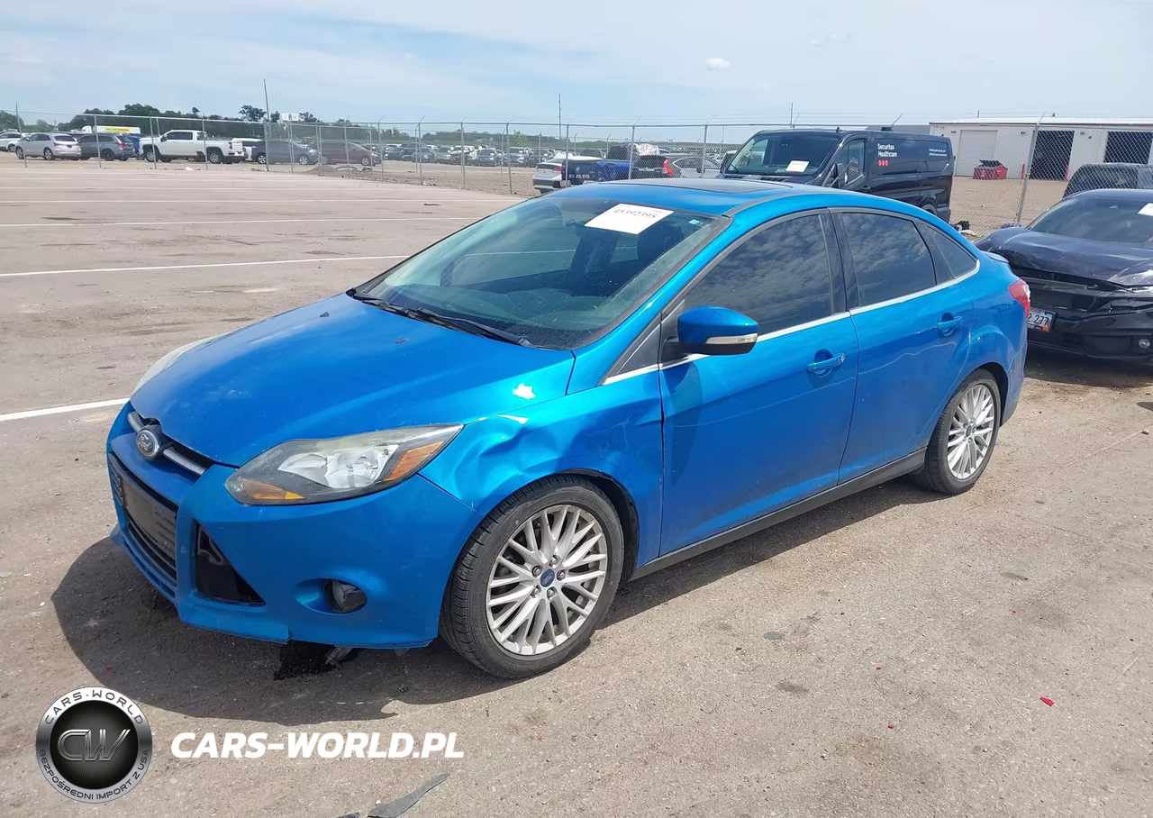 2014 Ford Focus Titanium VIN:1FADP3J23EL118277 - 2