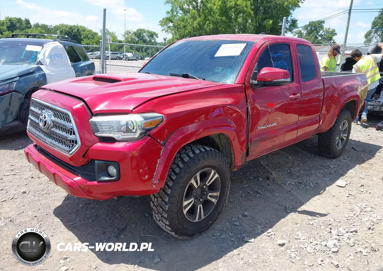 2017 Toyota Tacoma Trd Sport VIN:5TFSZ5AN2HX050374 - 2