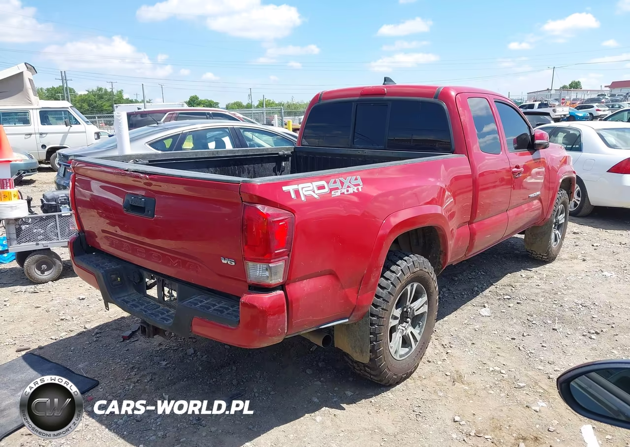 2017 Toyota Tacoma Trd Sport VIN:5TFSZ5AN2HX050374 - 4