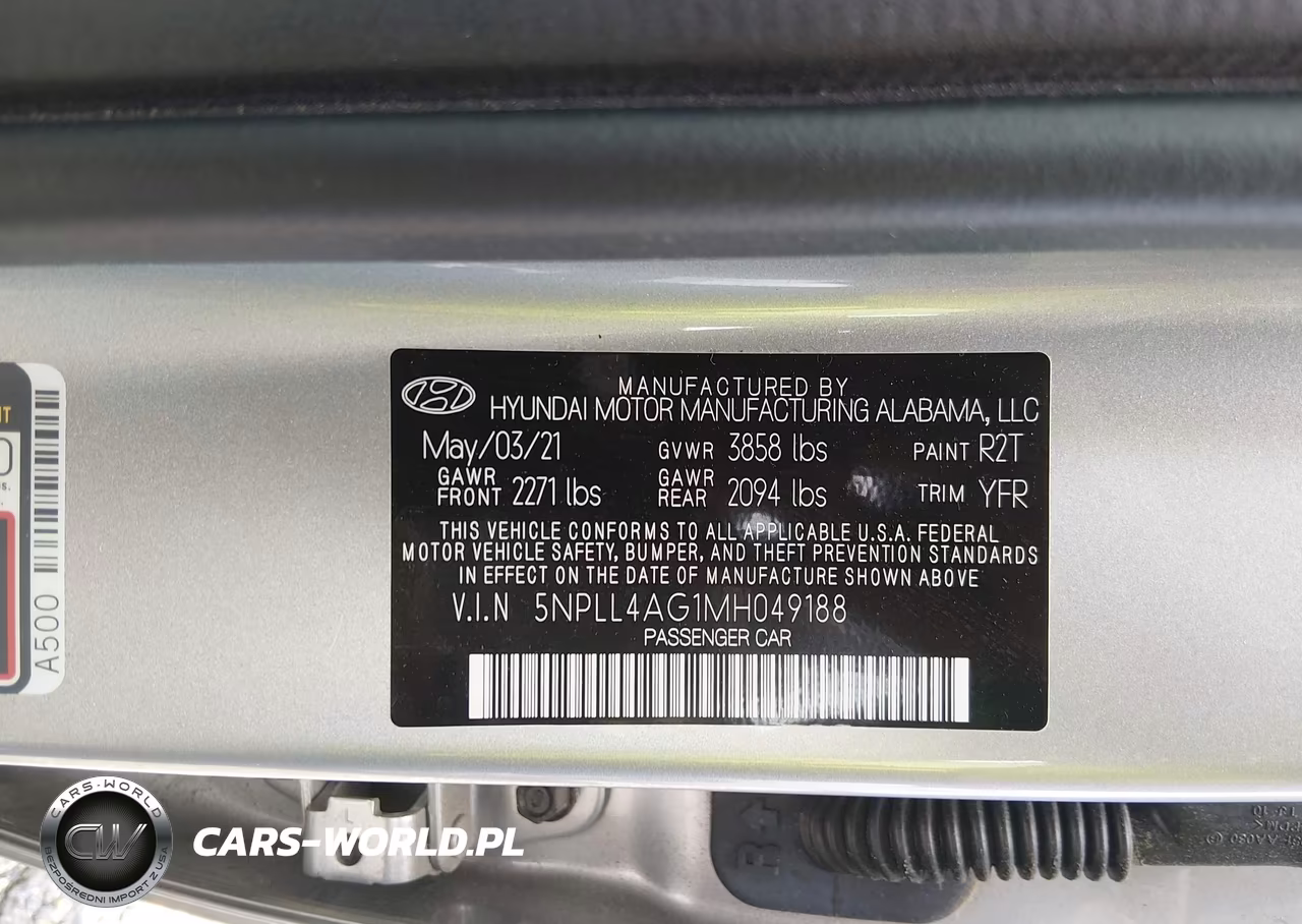 2021 Hyundai Elantra Se VIN:5NPLL4AG1MH049188 - 9
