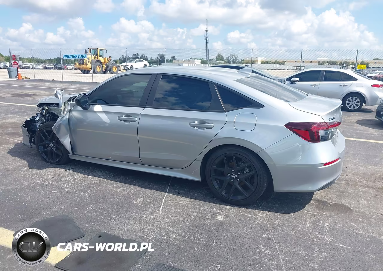 2026 Honda Civic Sport VIN:2HGFE2F59TH501402 - 3
