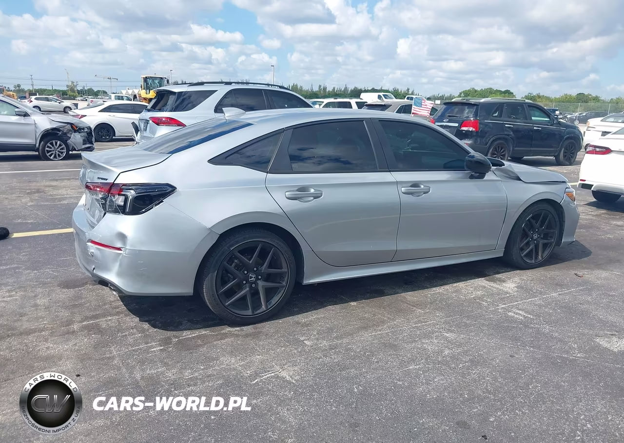 2026 Honda Civic Sport VIN:2HGFE2F59TH501402 - 4