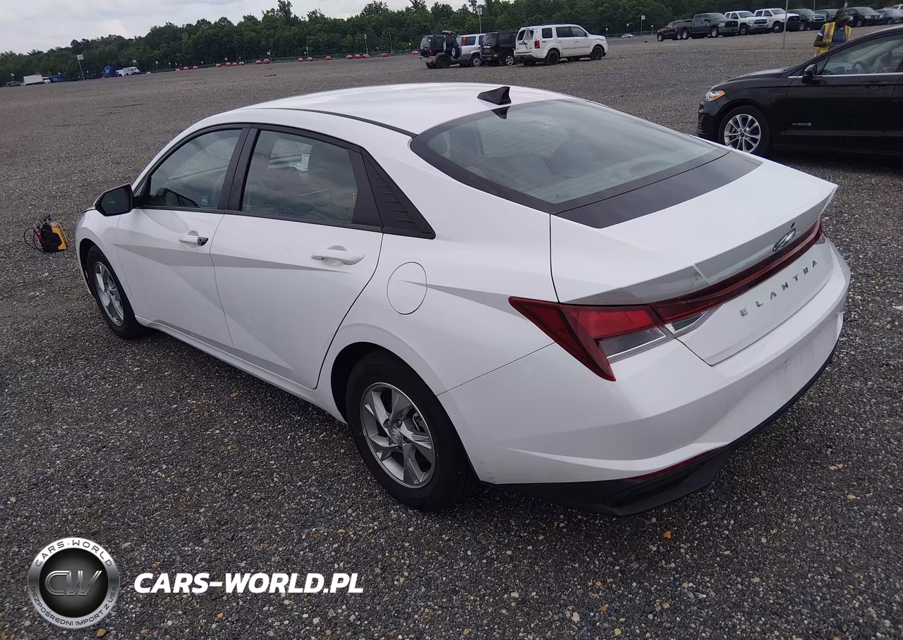 2021 Hyundai Elantra Se VIN:5NPLL4AG1MH048445 - 3