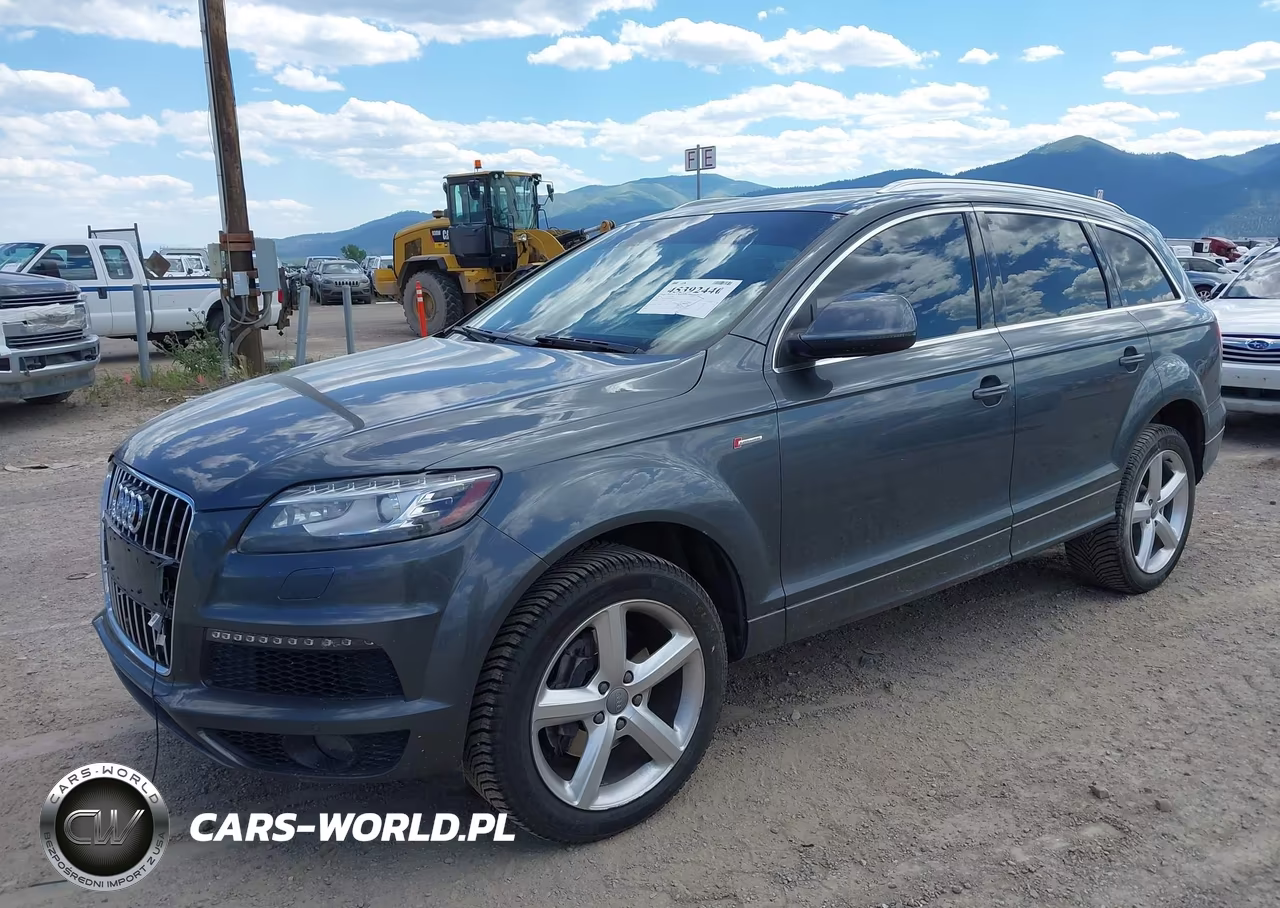 2013 Audi Q7 3.0T S Line Prestige VIN:WA1DGAFEXDD006158 - 2