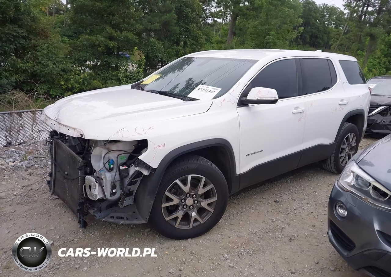 2020 GMC Acadia Fwd Sle VIN:1GKKNKLA1LZ162802 - 2