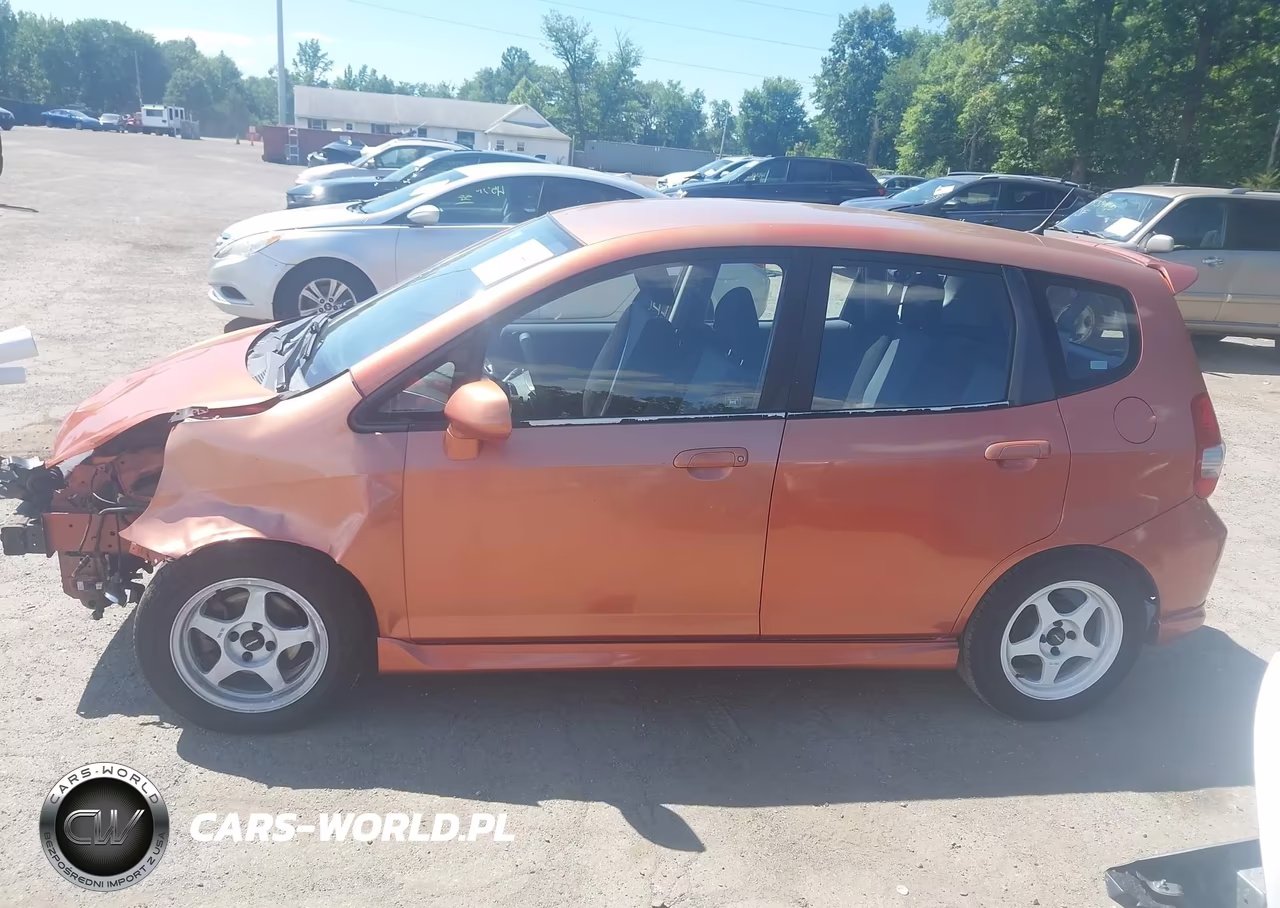 2007 Honda Fit Sport VIN:JHMGD38697S067075 - 14