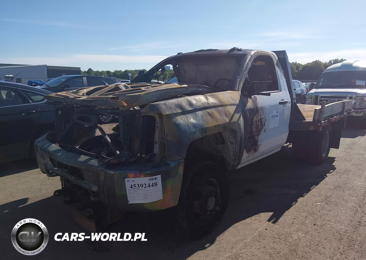 2018 Chevrolet Silverado 3500Hd Chassis Wt VIN:1GB3KYCG6JZ201501 - 1
