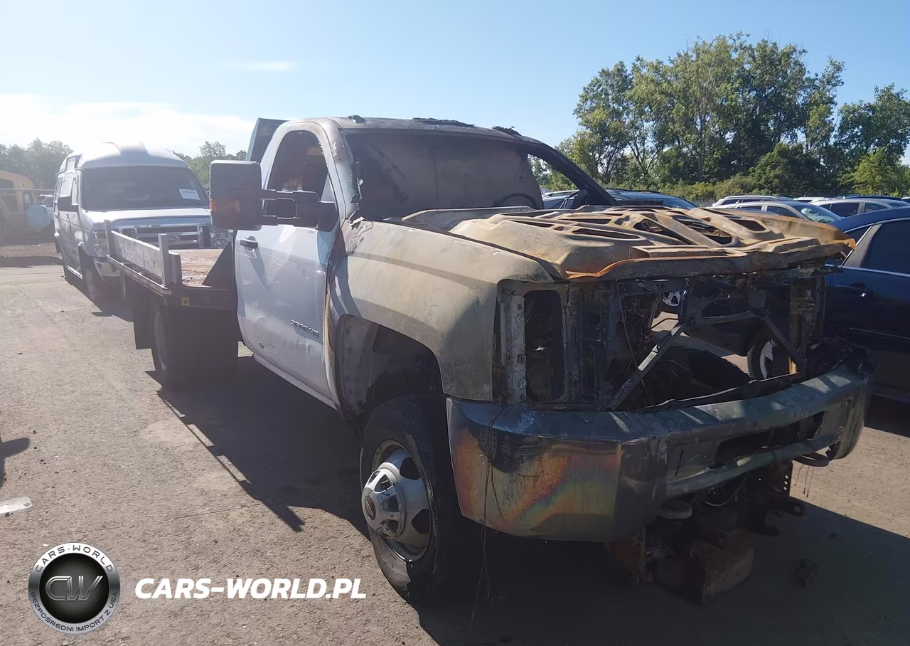 2018 Chevrolet Silverado 3500Hd Chassis Wt VIN:1GB3KYCG6JZ201501 - 2
