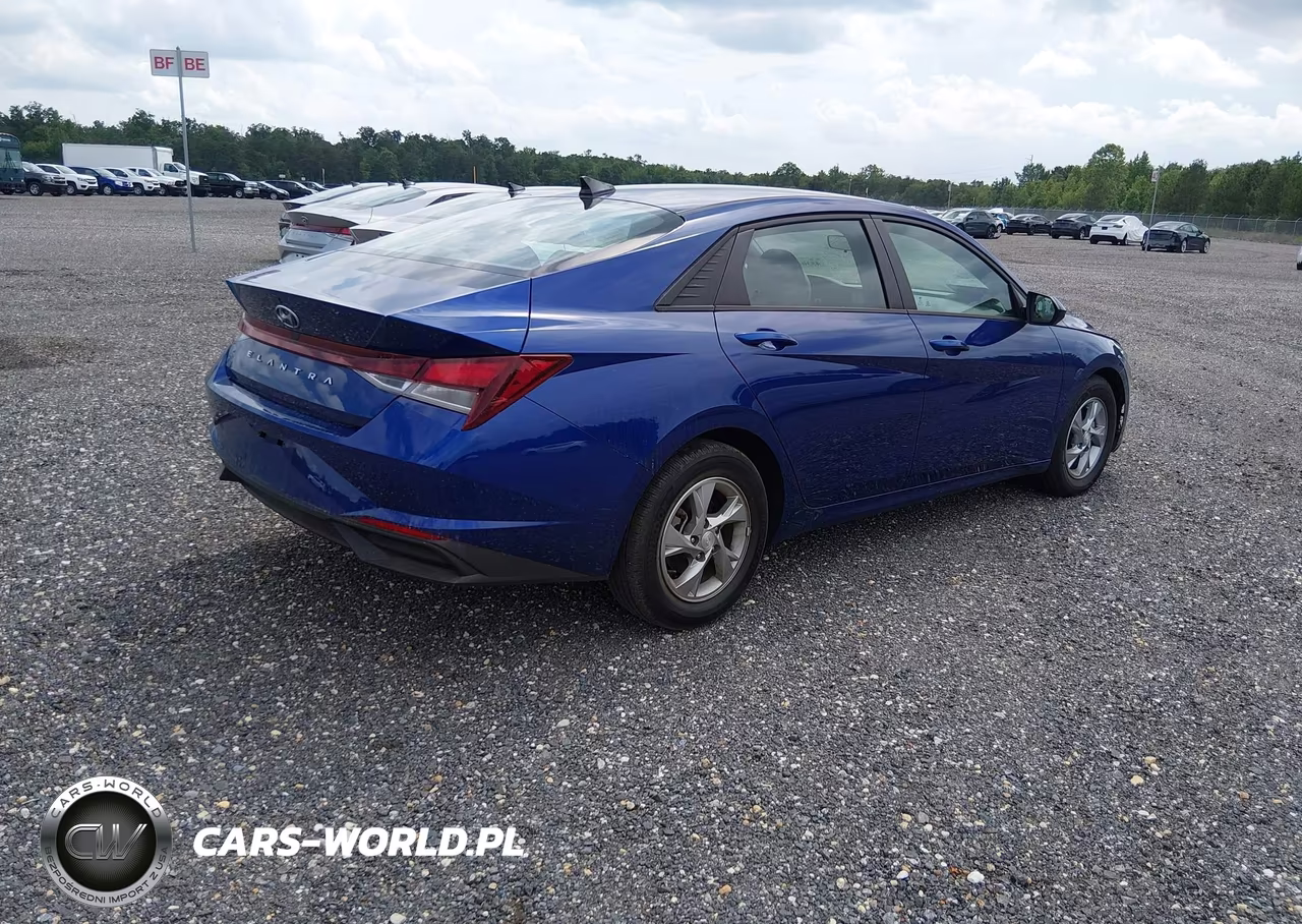2021 Hyundai Elantra Se VIN:5NPLL4AG9MH048869 - 4