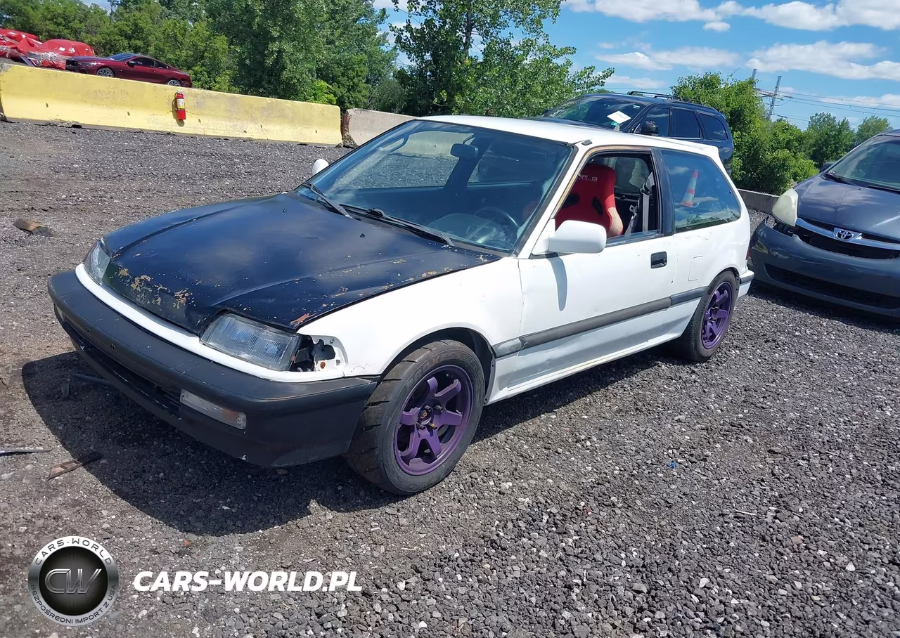 1991 Honda Civic Dx VIN:2HGED6453MH593990 - 2
