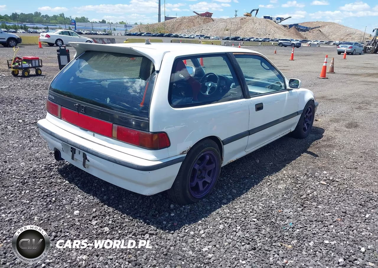 1991 Honda Civic Dx VIN:2HGED6453MH593990 - 4
