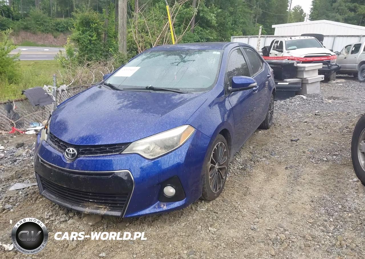 2015 Toyota Corolla S Plus VIN:2T1BURHEXFC367696 - 2