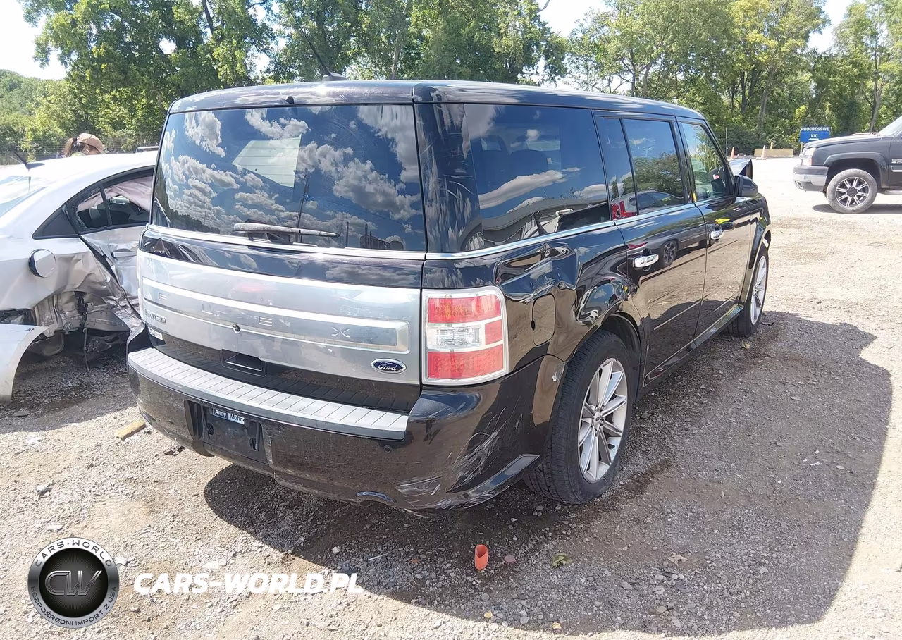 2014 Ford Flex Limited VIN:2FMGK5D80EBD00659 - 4