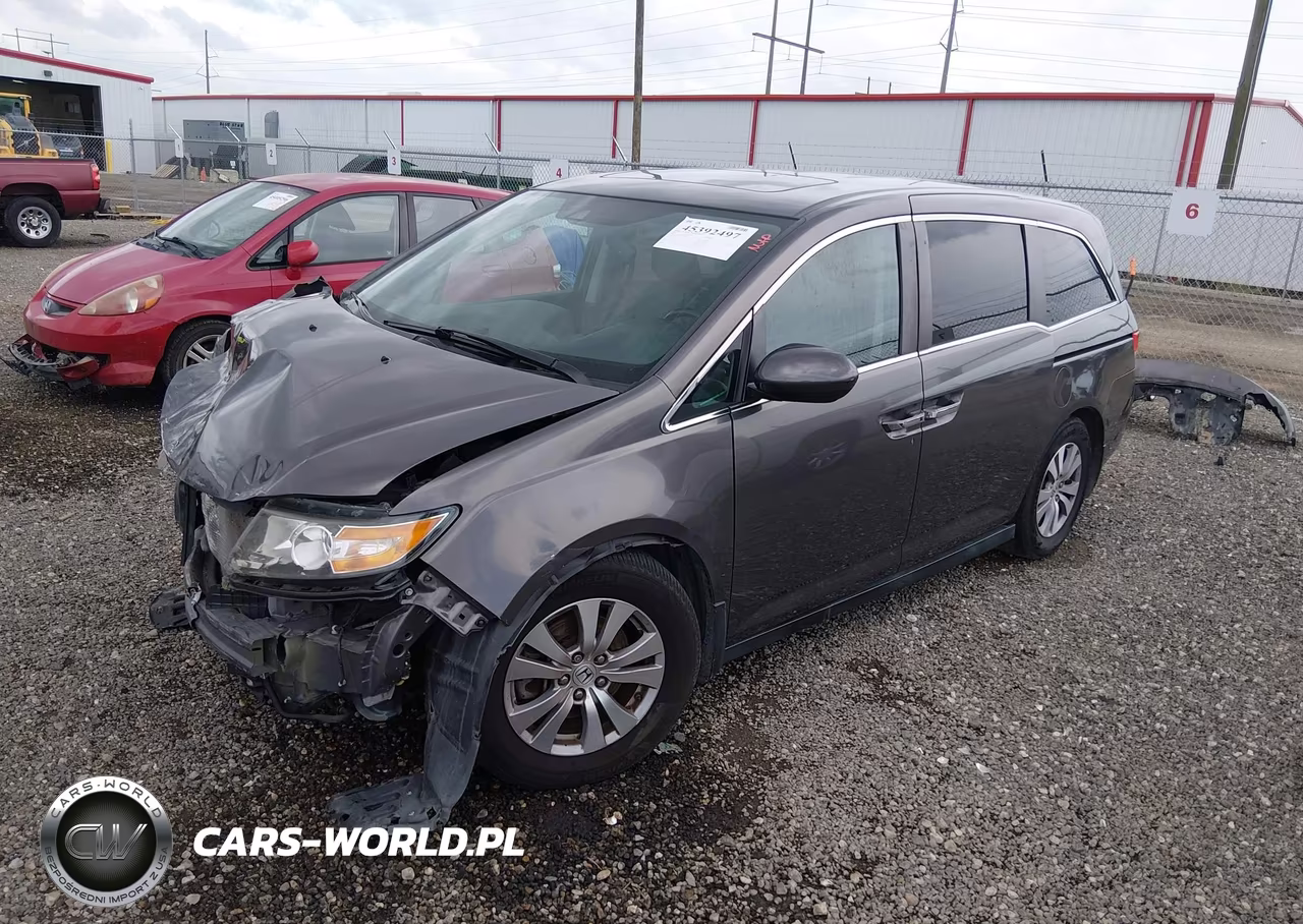 2016 Honda Odyssey Ex-L VIN:5FNRL5H69GB020831 - 2