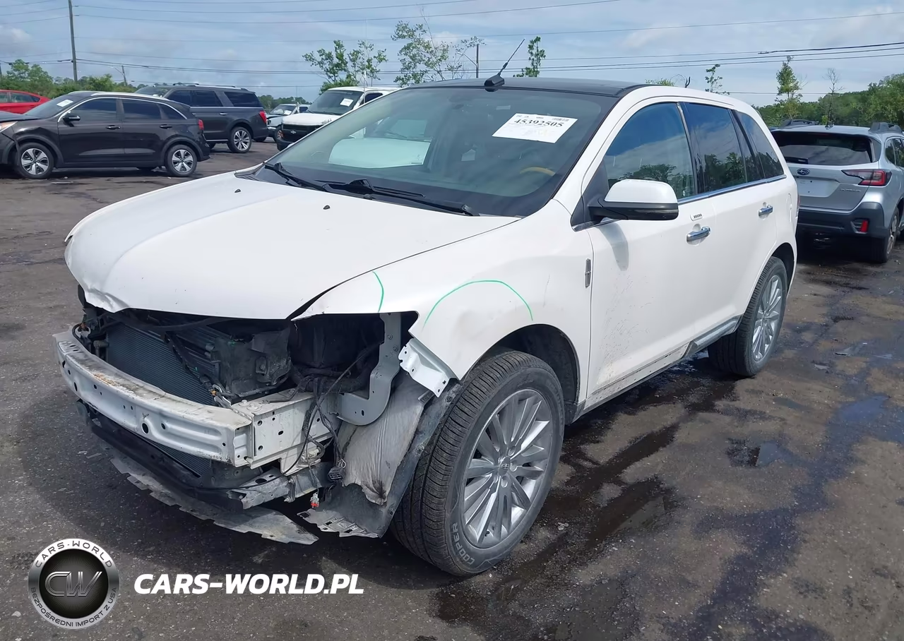 2012 Lincoln Mkx VIN:2LMDJ8JK4CBL12192 - 2
