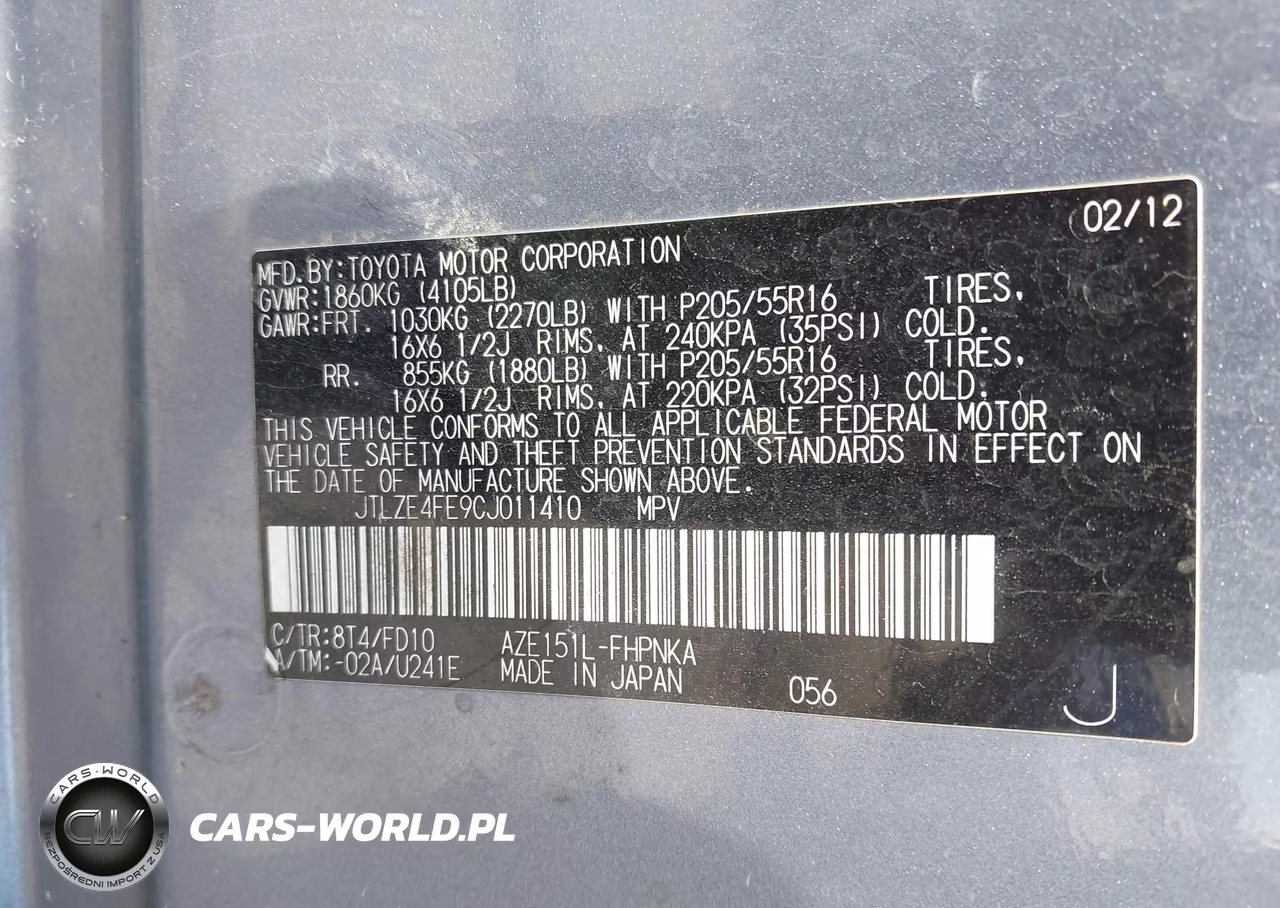 2012 Scion Xb VIN:JTLZE4FE9CJ011410 - 9