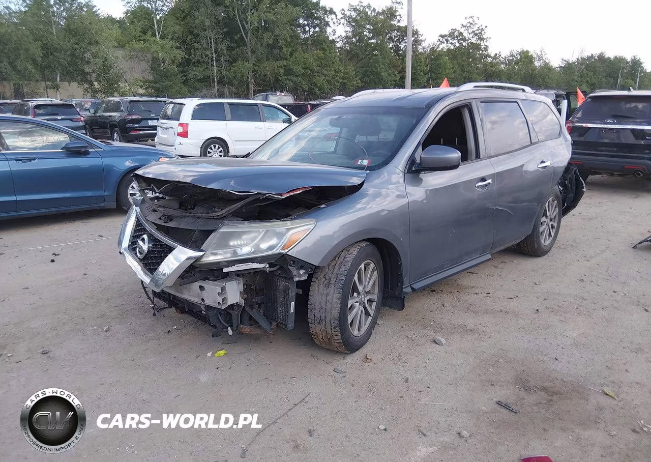 2015 Nissan Pathfinder Sv VIN:5N1AR2MM7FC617062 - 2