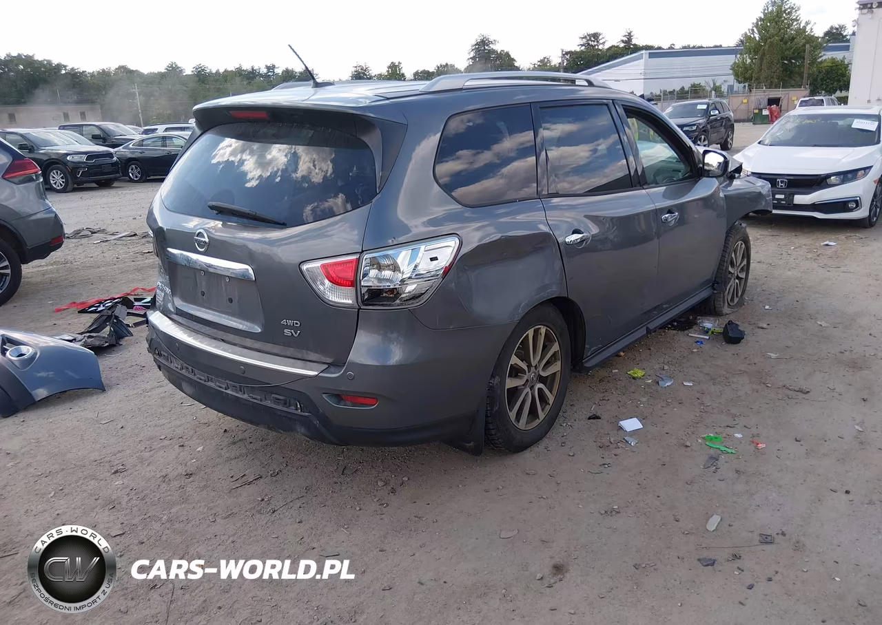 2015 Nissan Pathfinder Sv VIN:5N1AR2MM7FC617062 - 4