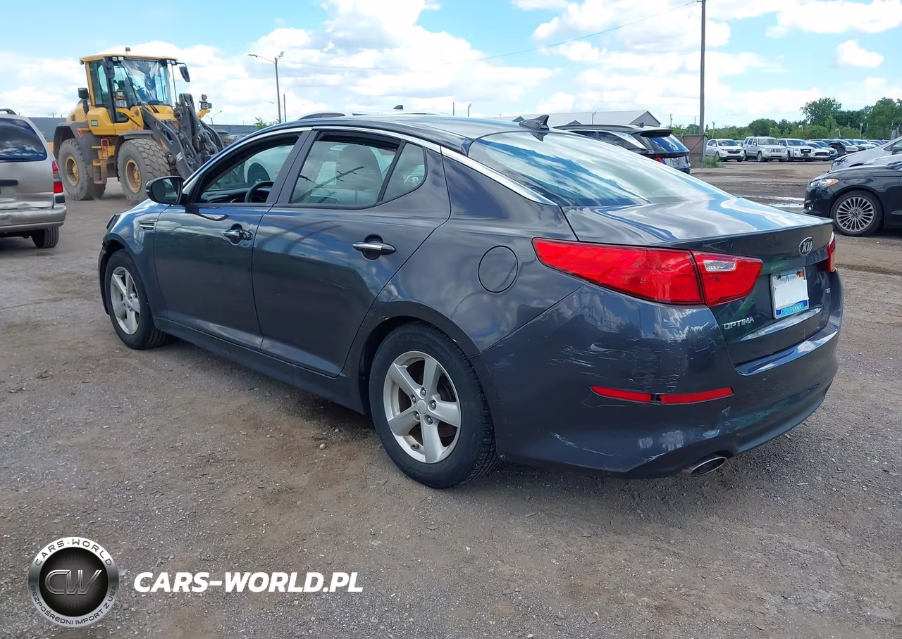 2015 Kia Optima Lx VIN:5XXGM4A70FG436912 - 3