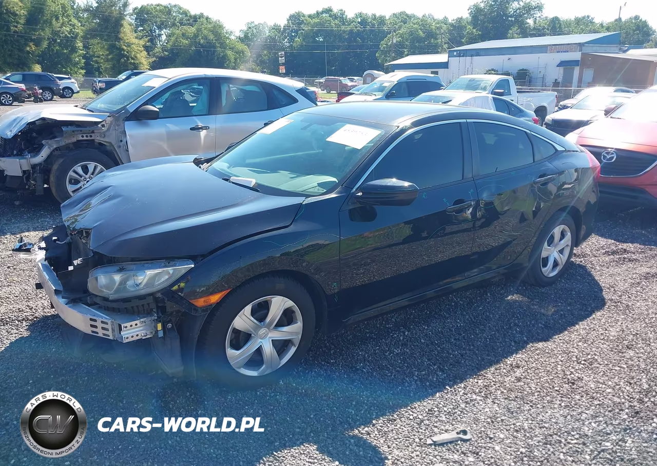 2016 Honda Civic Lx VIN:19XFC2F59GE074292 - 2