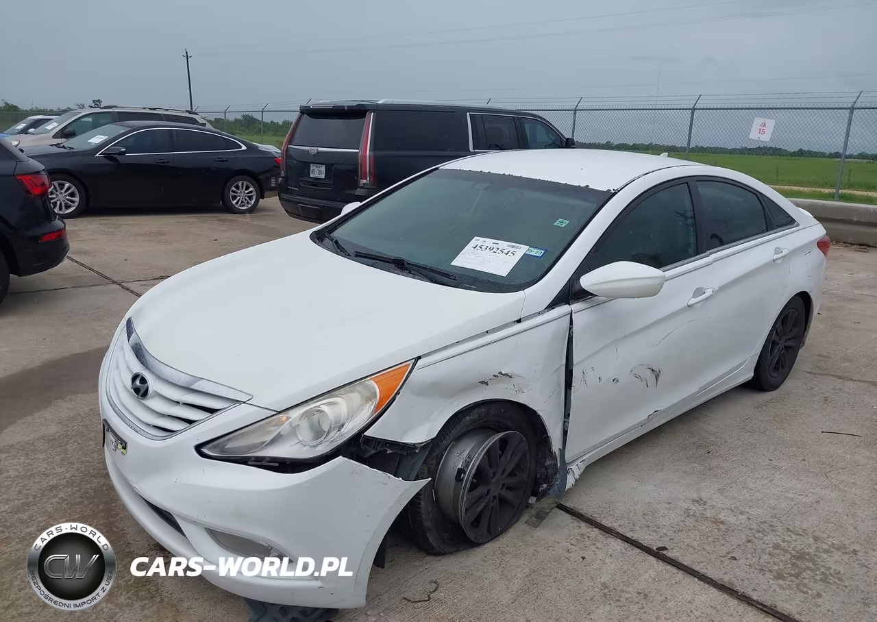 2013 Hyundai Sonata Gls VIN:5NPEB4AC3DH646173 - 2